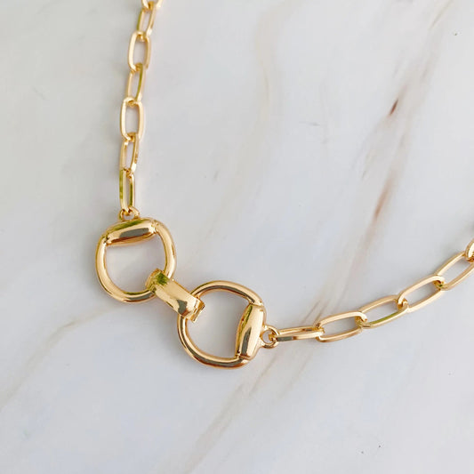 Equestrian Pendant Chain Necklace My Store